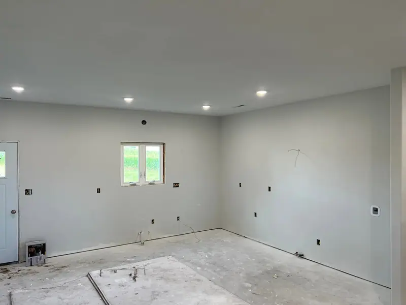 New kitchen space in Salisbury, MO, before cabinet installation